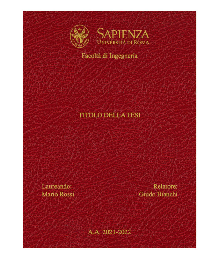 Copertina Rigida Lavorati